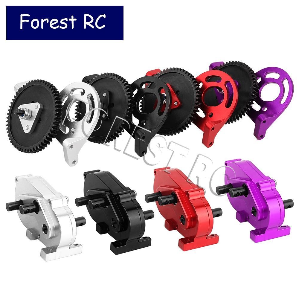 Lcg โลหะ Prefixal เกียร์ 30% Overdrive ด้านหน้ามอเตอร์เกียร์ Transfer สําหรับ 1/10 RC Crawler SCX10 I II 90046 Capra TRX4-9554