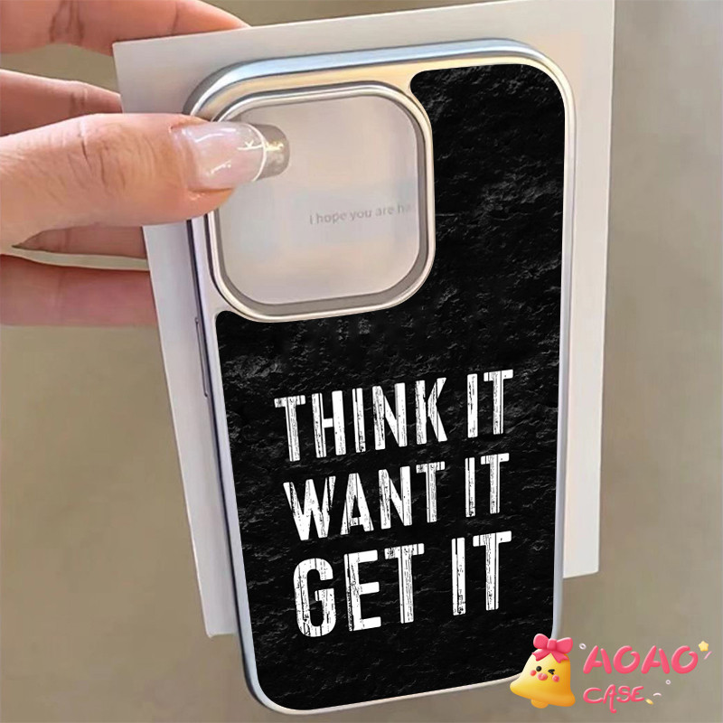 อินเทรนด์แฟชั่นเทรนตัวอักษรภาษาอังกฤษ เคสไอโฟน11 13 16 15 14 12 Pro Max 7Plus XR 8 7 16 14 15 Plus X XS MAX SE 2020