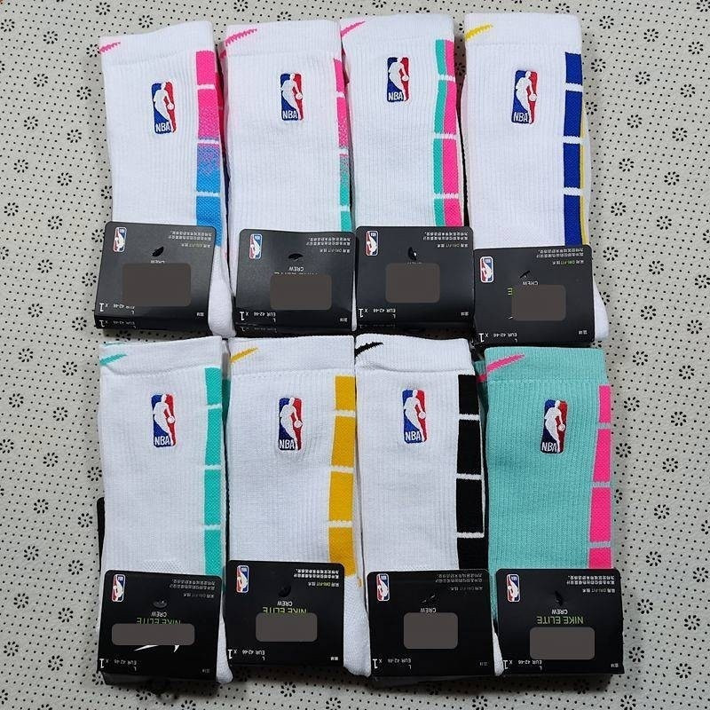 ถุงน่อง NBA Ball Socks แบบเอ็กคลีฟ สำหรับผู้ชาย ด้านในหนาและนุ่ม