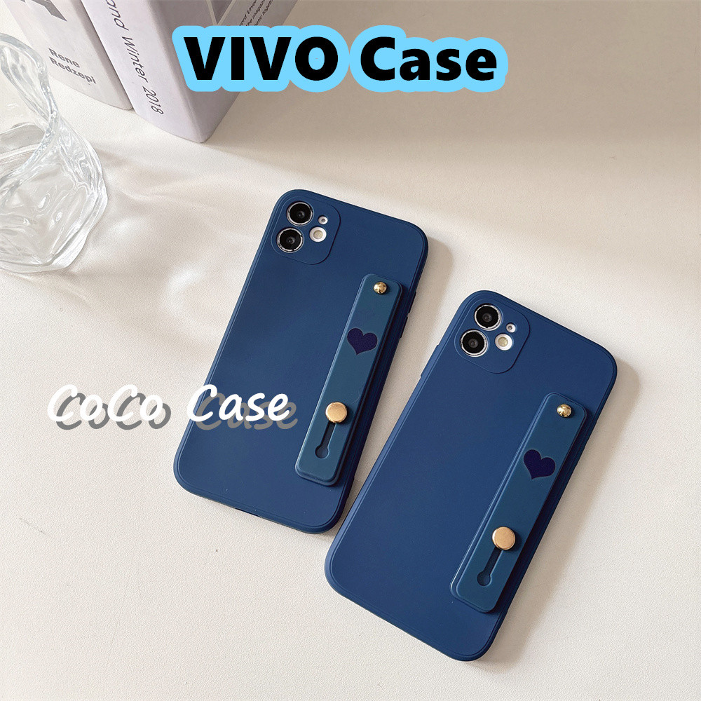 Case HomeFor VIVO Y55/66/70/71/72 Y76/77/78/89/90/91 Z1/5/6/10 เคสซิลิโคนคลุมทั้งหมดเคสโทรศัพท์ปกสีก