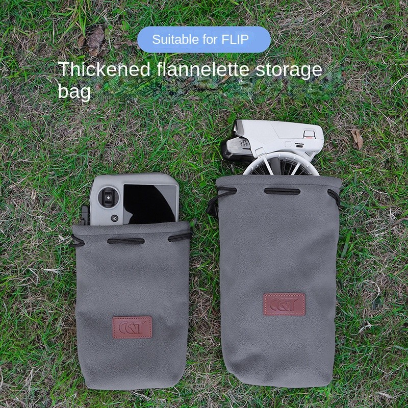 Cqt เหมาะสําหรับกระเป๋าเก็บกํามะหยี่หนา DJI FLIP กันน้ําและป้องกันการชนกันของร่างกายรีโมทคอนโทรลกระเป๋าถือ