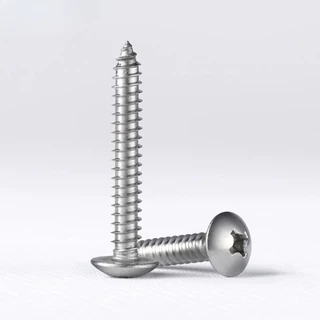 น็อต สกรู หัวร่ม หัวกระทะ แฉก T+ สแตนเลส 316 เกลียวปล่อย / Truss an Head Phillip Tapping Screw M3M3.5/M4/M5/M6 L6-100 มม. (YDD-LD-TH1)