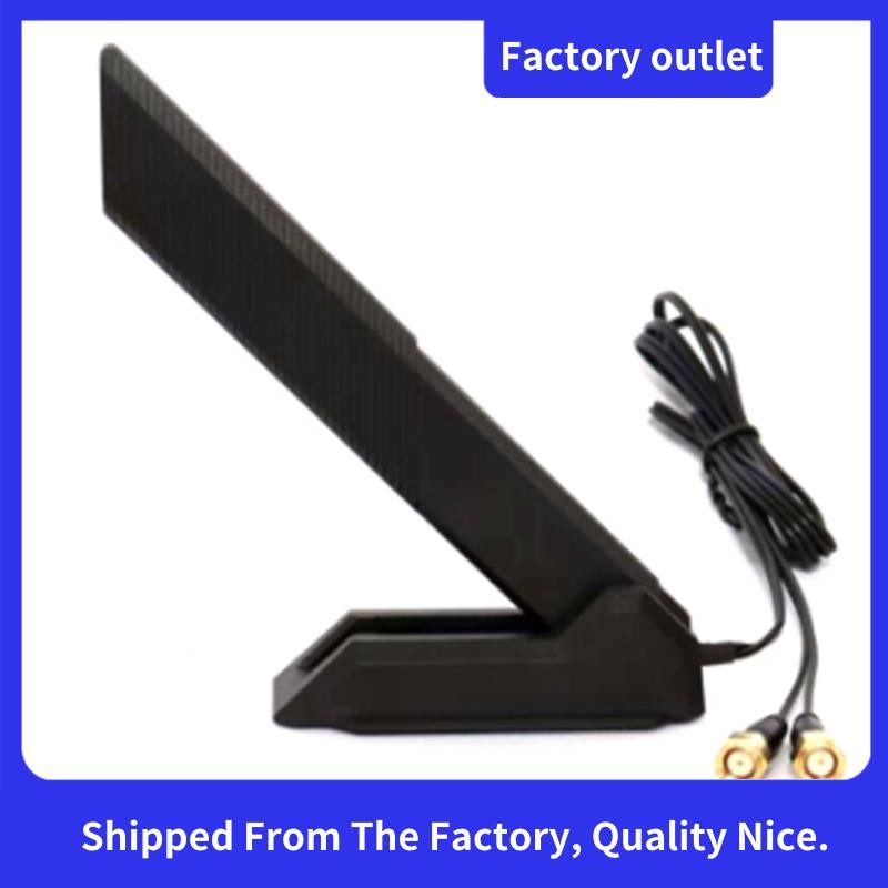 1 ชิ้น WiFi 6E เสาอากาศพลาสติกสีดําสําหรับ B660 H670 M13H Z690 เมนบอร์ด