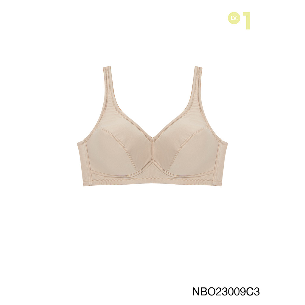 [Online Exclusive] Sabina เสื้อชั้นใน Invisible Wire (ไม่มีโครง) รุ่น Function Bra รหัส NBO23009C3 สีเนื้อเข้ม