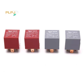 PLPJ กันน้ํา Heavy Duty รีเลย์ 4/5Pin 24V 12V 80A ไฟหน้ารถยนต์รีเลย์ใหม่