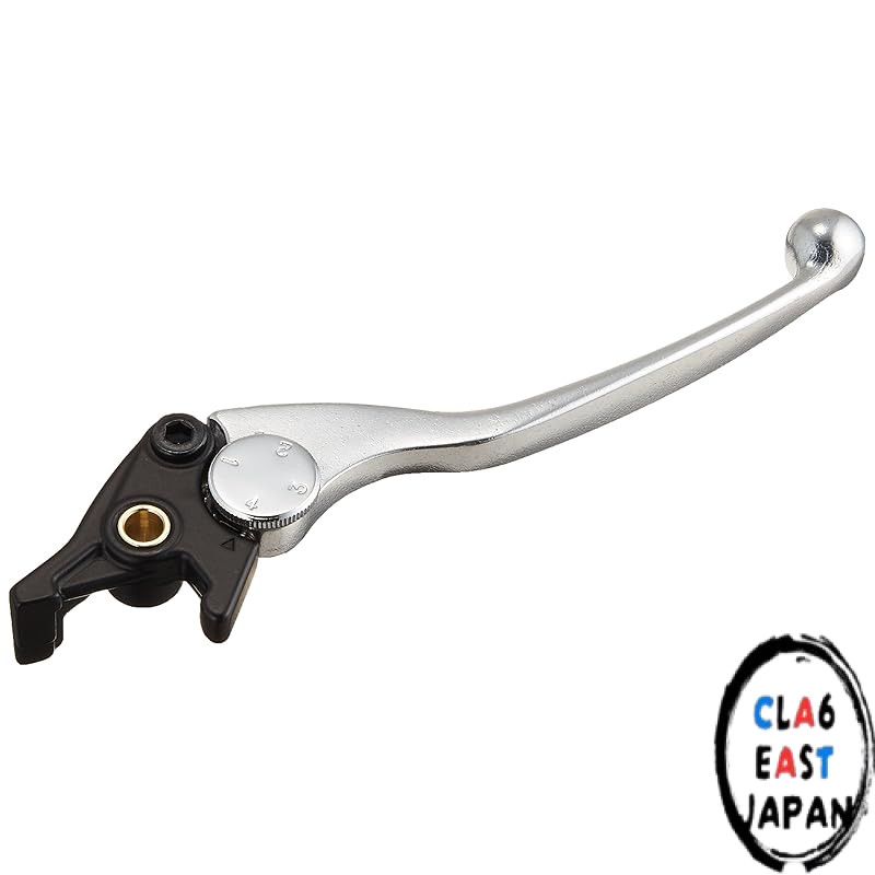 KITACO Silver Clutch Lever (Left) K-PIT KL-08 for Kawasaki - 70-525-68080