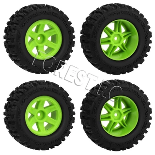4PCS RC ล้อยาง 90 มม.ยาง Tyre 12 มม.Hex สําหรับ 1/16 1/18 RC รถ MJX Hyper Wltoys Axial SCX10 Traxxas อะไหล่อัพเกรด