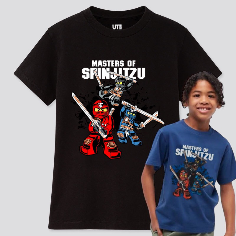 เสื้อยืด LEGO KIDS พร้อม NINJA GO CHARACTER