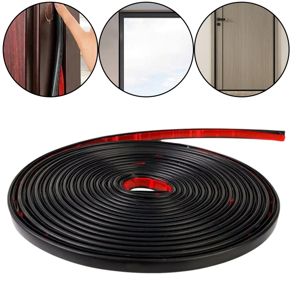 Zaylily6M Weather asseel Door seal Window And Door seal Strip Soundproofing self-Adhesive Backing ปร
