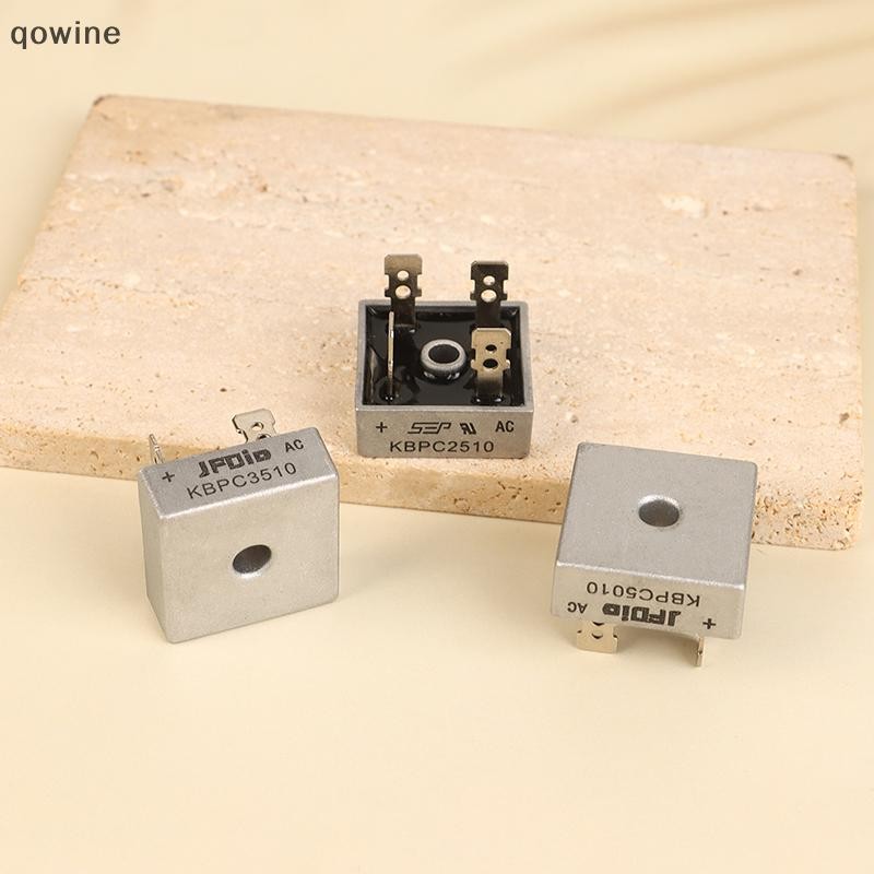 [qowine] 5 ชิ้น/ล็อต KBPC5010 KBPC1010 KBPC1510 KBPC2510 KBPC3510 KBPC5010 Bridge Rectifier Diode TH