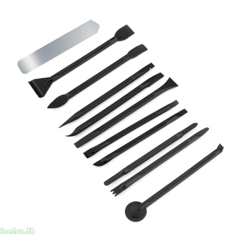 Feela Professional Electronics Opening Pry Tool Repair Set with Metal Spudger NonAbrasive Nylon Spudgers สําหรับโทรศัพท์มือถือ