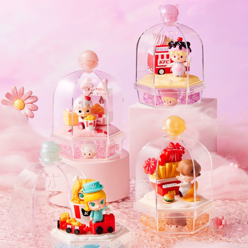 2025 Kentucky ไก่ทอด MINI ME Star Wish Guardian KFC Collaboration DIMOO KFC Molly Hacipupu Sweet Bea