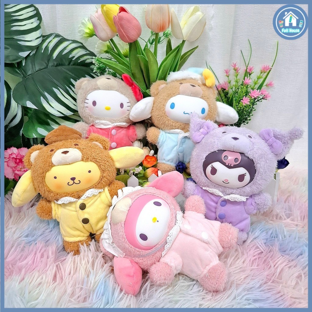 พร้อมส่ง ! พวงกุญแจ Sanrio Latte ตุ๊กตาพวงกุญแจ ตุ๊กตาสุดน่ารัก พวงกุญแจ