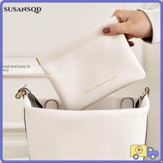 Susansqd กระเป๋าเครื่องสําอาง, กระเป๋าแต่งหน้าลิปสติกแบบพกพา…