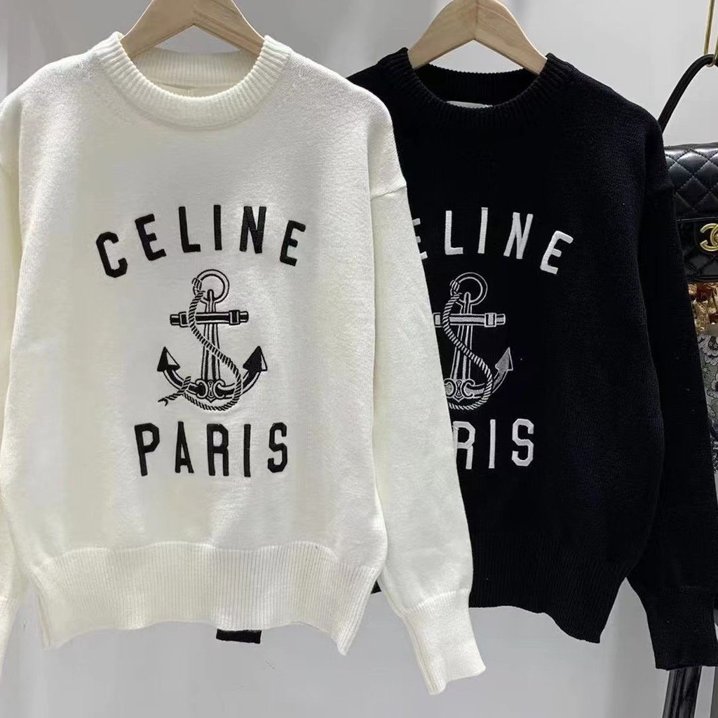 Celine2560 เสื้อกันหนาวผู้หญิงใหม่ High-End เสื้อกันหนาวเสื้อกันหนาว