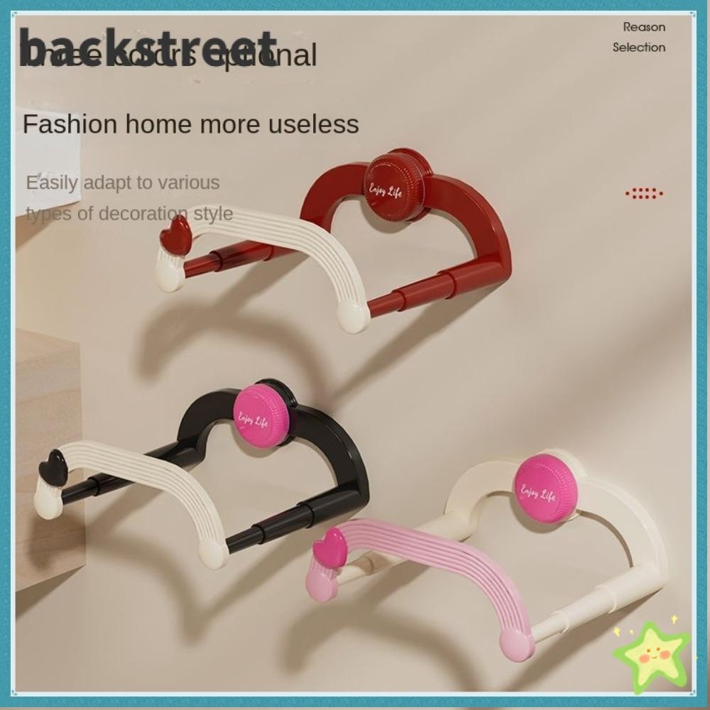 Backstage Wall-Mounted Storage Rack,สีดํา/แดง/ขาว Great Load Bearing กล่องกระดาษทิชชูห้องน้ํา,Breathable Hole Design Multifunctional กันน้ําห้องน้ําชั้นวางแก้วห้องน้ํา
