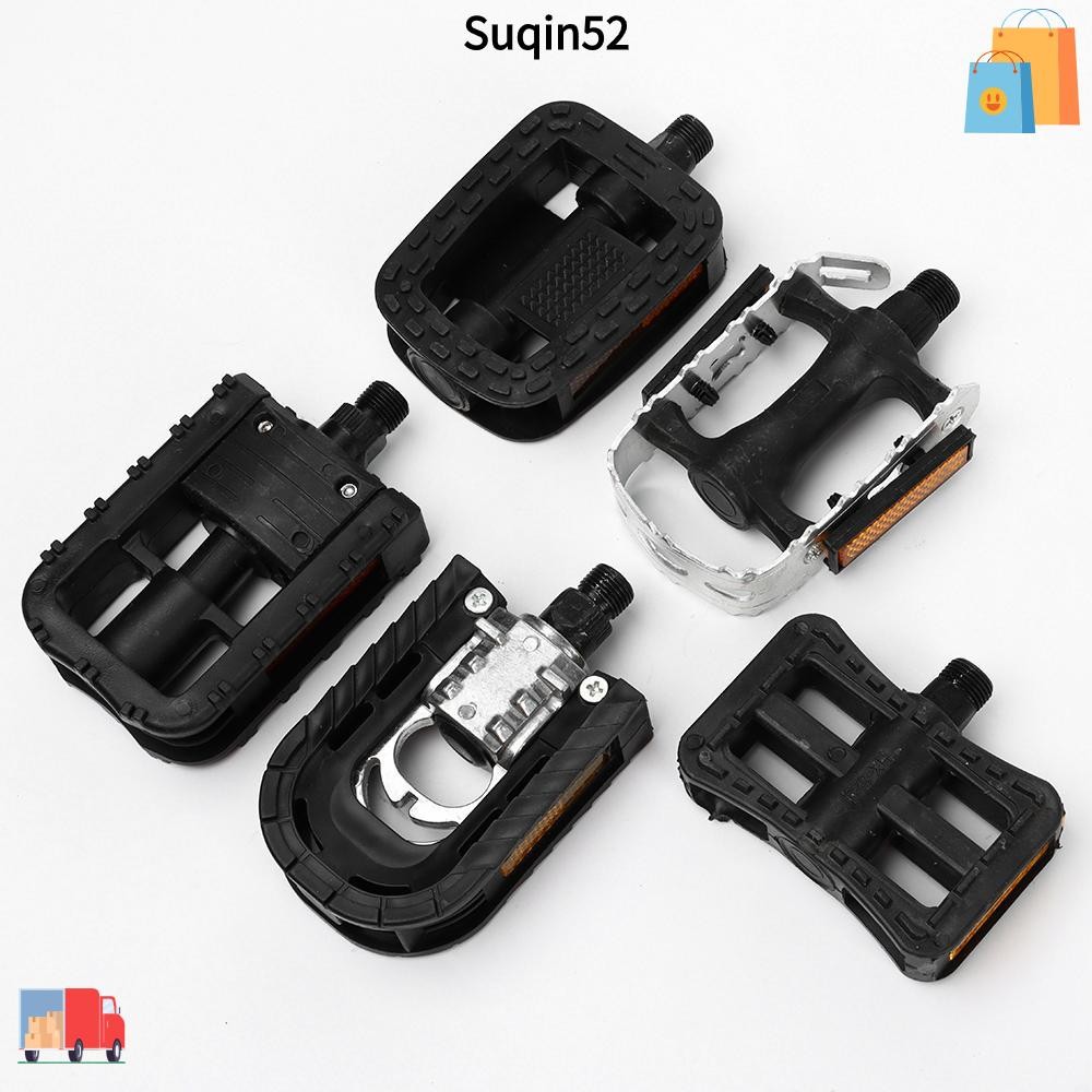 Suqin52 1 คู่เหยียบ Refitting อุปกรณ์ขี่จักรยานหมุดเท้าอุปกรณ์จักรยานไฟฟ้า