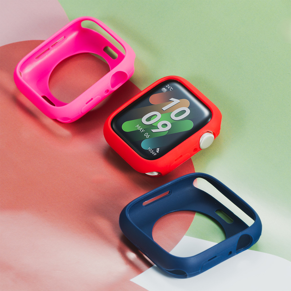 เคสซิลิโคนอ่อนนุ่มเข้ากันได้สําหรับ แอปเปิล ดู 11 10 42มิลลิเมตร46มิลลิเมตรอัลตร้า3 2 49มิลลิเมตร41มิลลิเมตร45มิลลิเมตร40มิลลิเมตร44มิลลิเมตร9 8 7 6 5 กับ - รูปที่ 5