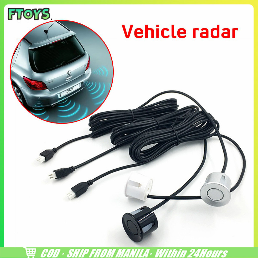จัดส่งใน24ซม.หัวเซ็นเซอร์ถอยหลังสำหรับรถยนต์ sensor ถอยหลัง 4จุด อะไหล่หัวเซ็นเซอร์ ใช้ได้ทุกรุ่น