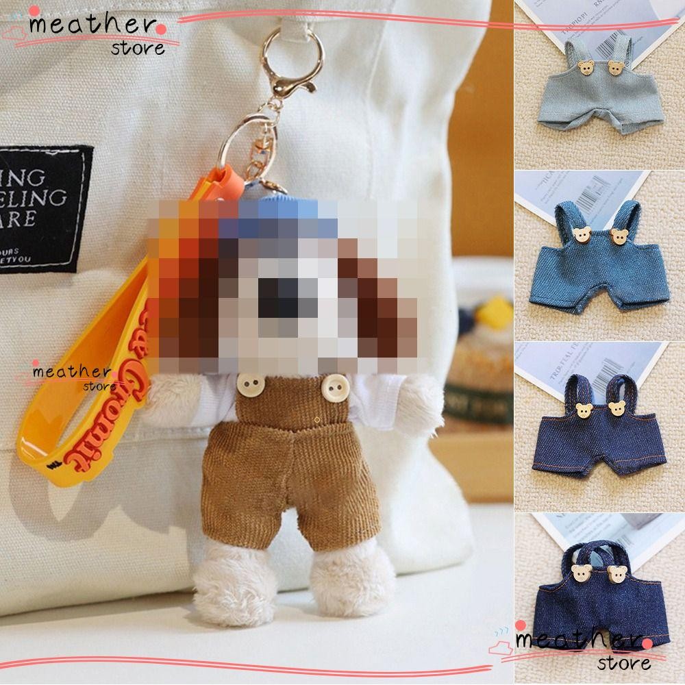 Meatherstore กางเกงตุ๊กตา, Jean Mini ตุ๊กตาโดยรวม,อินเทรนด์ All-match น่ารักเด็กของขวัญวันเกิดของเล่นสําหรับ 14 ซม.Wallace Gromit สุนัข