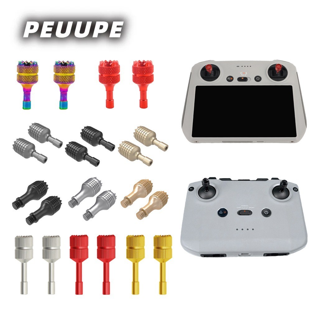 Drone รีโมทคอนโทรล Thumbstick จอยสติ๊กสําหรับ DJI RC2/RC จอยสติ๊ก DJI Flip/Mini 4K/Neo/Air 3S/Mini 3/4 Pro Thumbstick RC-N3/2/1 อุปกรณ์เสริม