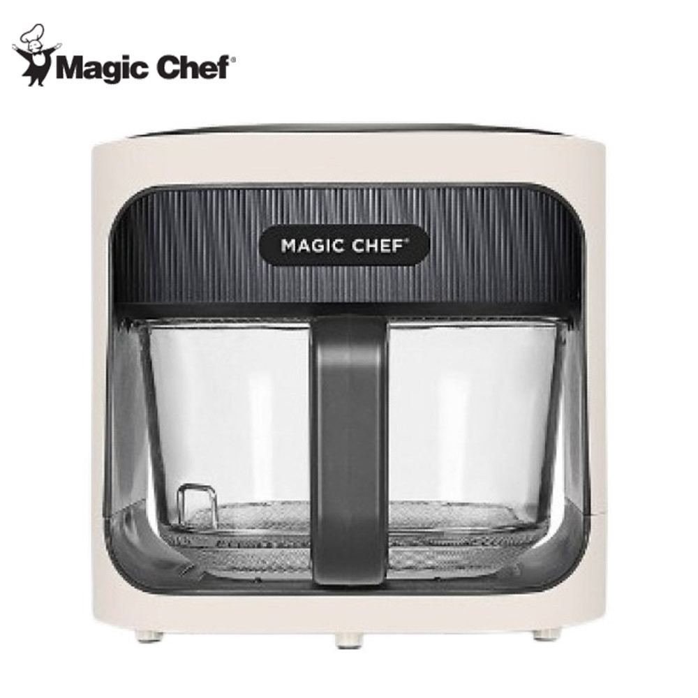 Magic Chef MAF-H400CW Transparent Glass Air Fryer 4L Touch Air Fryer Oven