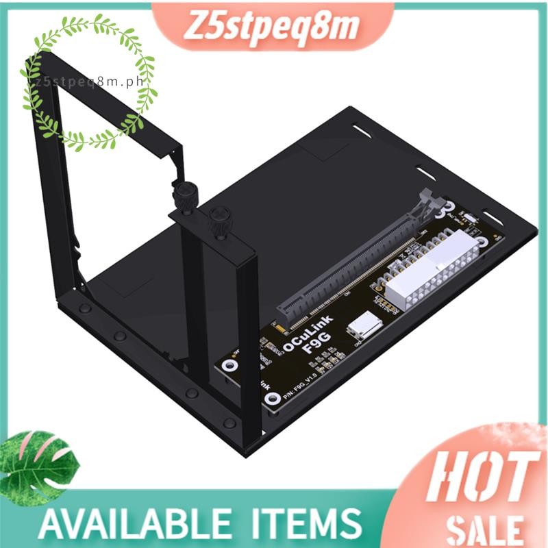 F9G-BK7 EGPU OCuLink GPU Dock PCIe4.0 X4 โน้ตบุ๊คแล็ปท็อปภายนอกกราฟิกการ์ด M.2 OcuLink to PCIE X16 อ