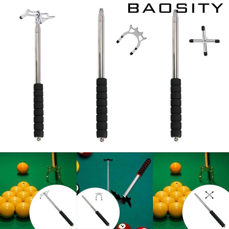 [Baosity] Pool Cue Stick Bridge Billiard Pool Cue Rest Stick Holder Snooker Pool Cue Rack สําหรับ