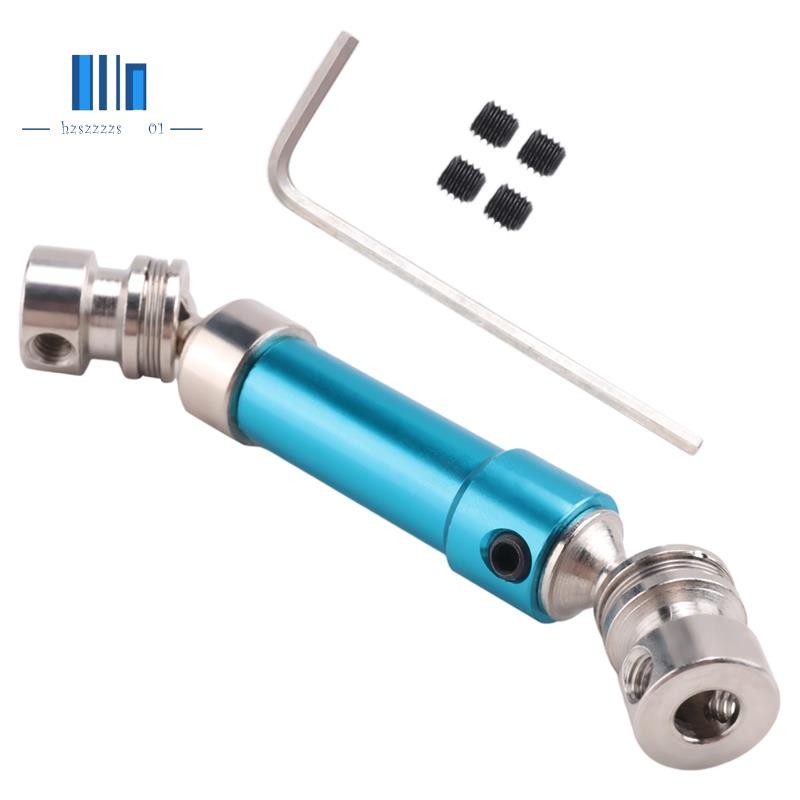 โลหะด้านหลังไดรฟ์เพลา Cvd สําหรับ 12428 12423 1/12 Rc รถ Crawler สั้นหลักสูตรรถบรรทุกอัพเกรด Hop-,สีฟ้า