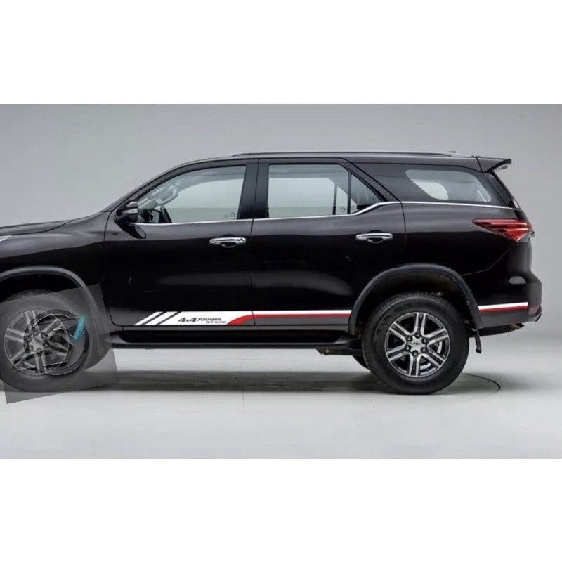 S366 4x4Toyota Fortuner Off Road Car Body Vinly Decal สติกเกอร์