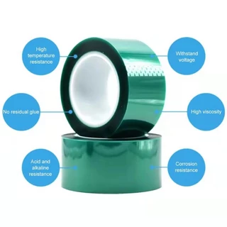 ยาว 33M เทปฉนวนกันความร้อนสูง หนา0.05mm.เทปฟิล์ม pet ป้องกันแผงวงจรไฟฟ้า