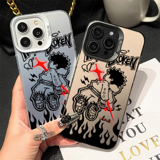 🔥COD🔥เคสไอโฟน11 for IPhone 13 12 14 15 16 Pro MAX 14 15 16 Plus XR XSmax 7PLUS เคสโทรศัพท์ลายเด็กผู้ชายสุดเทรนด์เฉพาะตัว