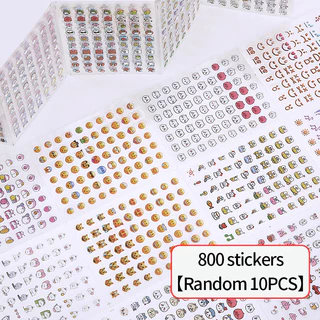 หนังสือสติกเกอร์ DIY Laser Star Emoji Chiikawa สติ๊กเกอร์หนังสือมือ Mini วัสดุตกแต่ง