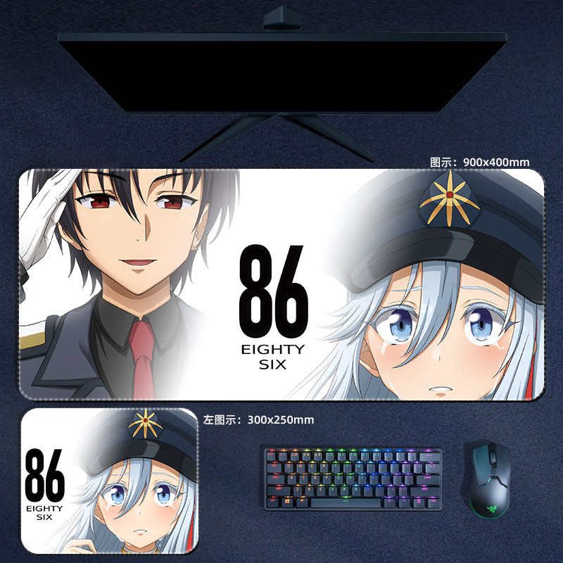 อะนิเมะ 86 Eighty หกแผ่นรองเมาส์ Vladilena Shinei ขนาดใหญ่ XXL Mousepad แป้นพิมพ์คอมพิวเตอร์ Padding มังงะอุปกรณ์เสริมสําหรับเล่นเกมโต๊ะ Mat ราคา ถูกที่สุด ดีลบีเคเค แกลเลอรีภาพที่ 3