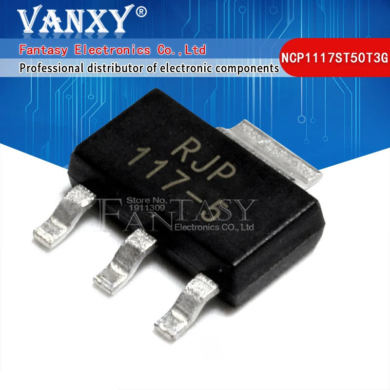 10pcs NCP1117ST50T3G SOT-223 117-5 NCP1117ST33T3G NCP1117ST25T3G NCP1117ST18T3G 17-33 17-1517-1517-1