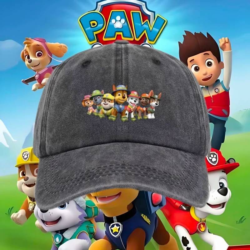 PAW Patrol Children's Cartoon Washing Cap Peaked Cap Outdoor Casual Sun Hat Baseball Cap RRGp