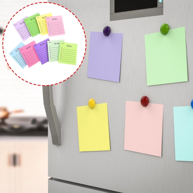 Mya Lined Stickier Note Memos Pad Stickier Pad Notepad To-Do List Writing Pad