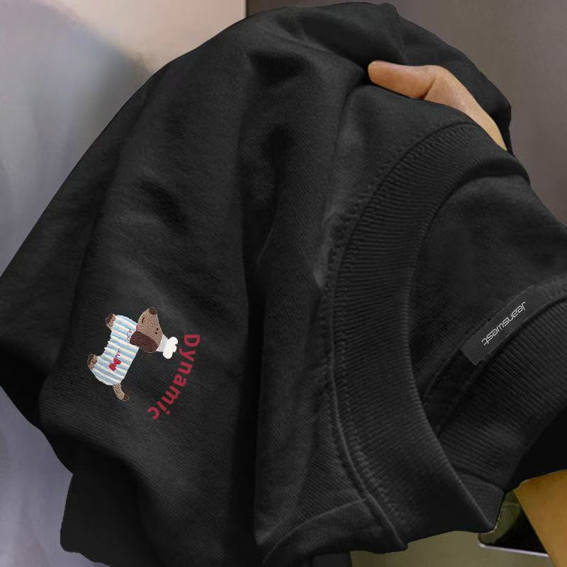 🌷Su.Tee🌷เสื้อน่ารัก เสื้อยืด oversize เกาหลี โคตรนุ่ม ผ้าคอตตอน ลาย "DYNAMIC" สินค้าใหม่ 2025