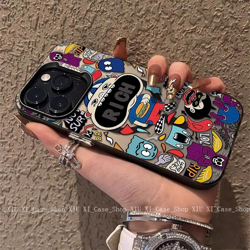 💌BOV💌เคสไอโฟน เข้ากันได้กับ เคส iPhone 17ProMax  15 ProMax iPhone 13 iPhone11 XS XR 7P กรณีนุ่มน่ารัก-JXMSCY541