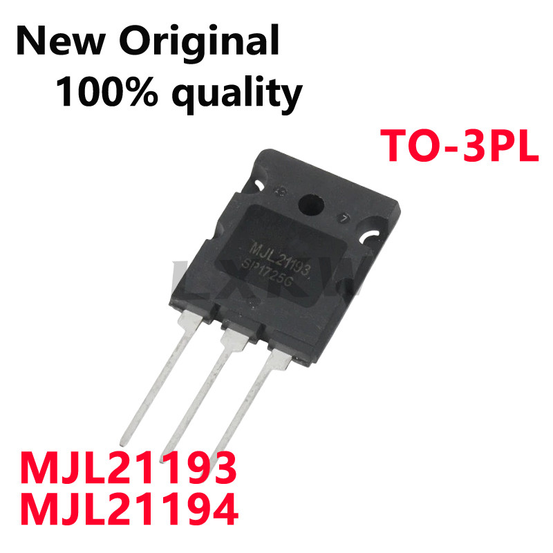 5/PCS ใหม่ MJL21193 MJL21194 MJL21193G MJL21194G TO-3PL High-power เครื่องขยายเสียงหลอดในสต็อก
