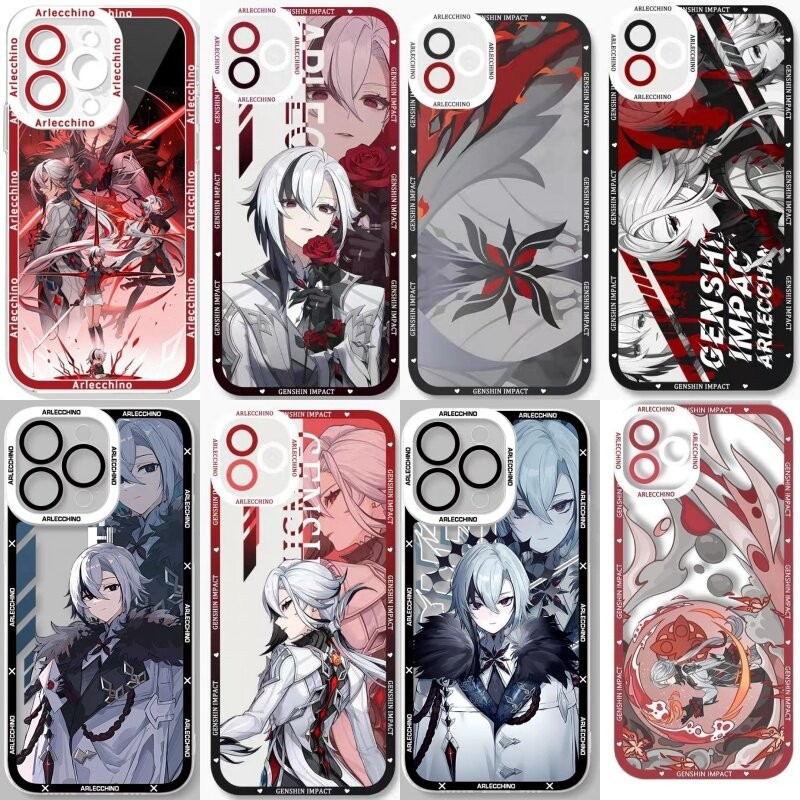 อะนิเมะ Arlechino เคสโทรศัพท์สําหรับ VIVO Y75 Y200 Y100 Y02 V40 Y36 V30E V29E Y27 Y76 Y28 Y03 Y55 Y3