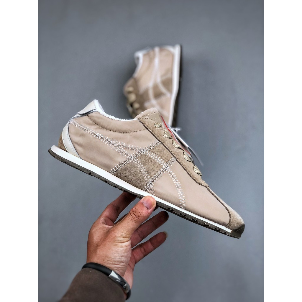 เวลาจํากัด Onitsukatiger New TIGER CORSAIRTM A55 ผู้ชายและผู้หญิง 复古耐磨รองเท้าวิ่ง BTC7