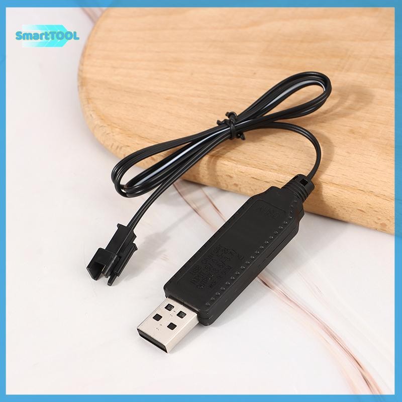 UTZN> สายชาร์จ USB สําหรับ 3.7V Charger SM-2P ส่งต่อ RC รถเครื่องบินอะไหล่ RC Quadcopter เครื่องบินอุปกรณ์เสริมใหม่