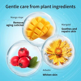 RtopR FDA Mango Exfoliating Gel Cream มีสารสกัดจากดอกดาวเรือง ช่วยขจัดเซลล์ผิวที่ตายแล้ว ทำความสะอาดลึก ขจัดสิ่งสกปรกในรูขุมขนและลดสิวหัวดำ ช่วยให้ผิวกระจ่างใส ขนาด