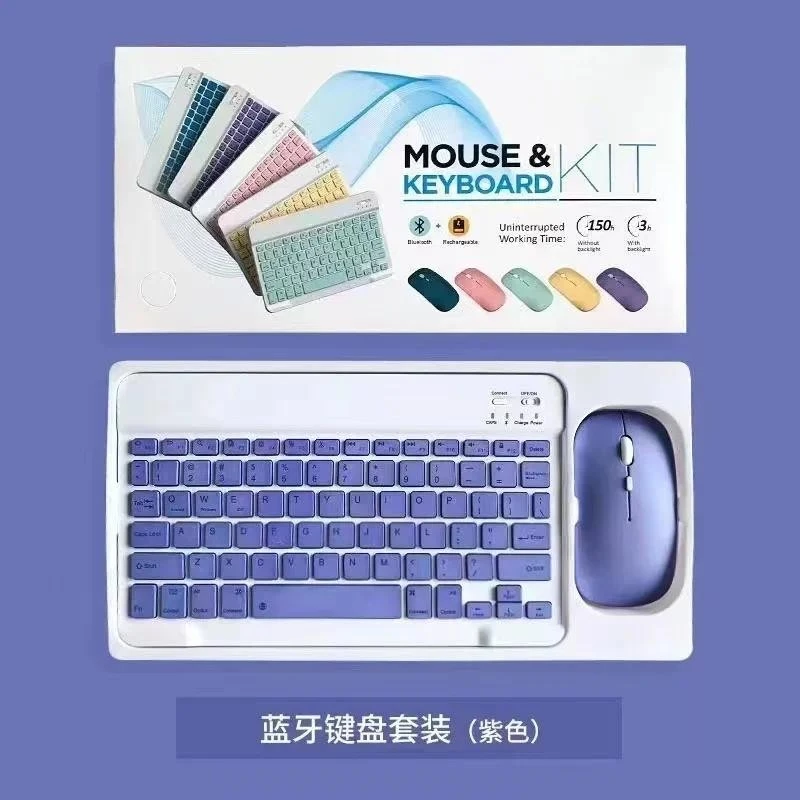 แป้นพิมพ์บลูทูธสําหรับ Android Windows สําหรับ Xiaomi Pad 7 6 5 6S Pro Redmi Pad SE 11 Pad Pro 12.1 2024 คีย์บอร์ดไร้สายเมาส์ thumbnail 9