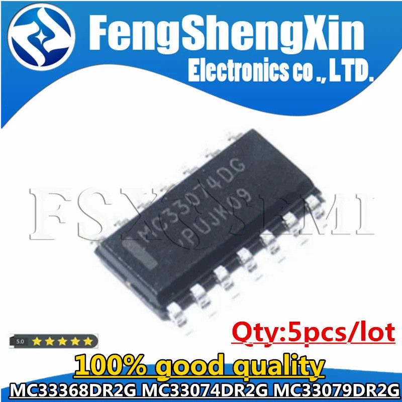 5PCS MC33074DR2G SOP MC33074 MC33074DG SOP-14 MC33074D MC33079DR2G MC33079 MC33079DG MC33368DR2G MC3