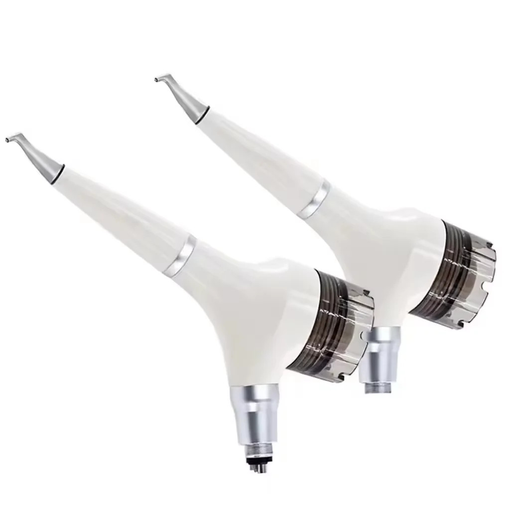 Dental Air Flow Prophy Jet Handpiece ขัดฟันผงพ่นทรายจัดฟัน Airflow อุปกรณ์ทันตกรรมทําความสะอาดบรรจุ