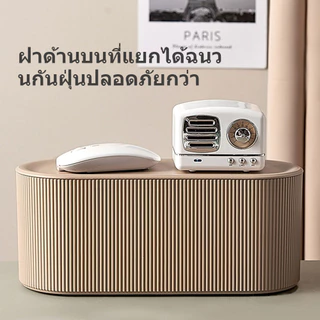 กล่องจัดระเบียบสายไฟ ปลั๊ก ขนาดใหญ่ จุได้เยอะ พร้อมฝาปิด สายไฟไม่พันกัน 2 แบบ 2 ไซส์ ใช้งานสะดวก สะอาด และปลอดภัย