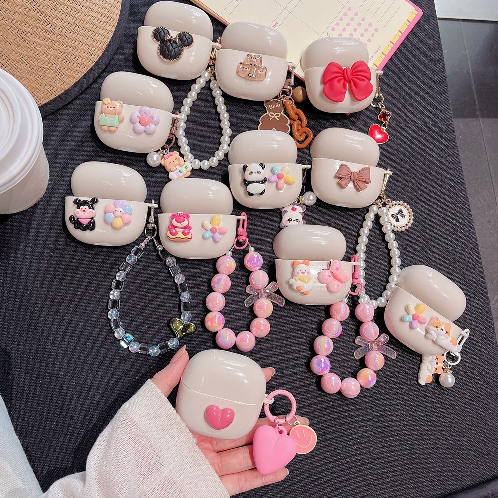 Clear Korea Creative Case สําหรับ Redmi Buds 6 Lite ป้องกันหูฟังปลอก Redmi Buds 6 Lite ฝาครอบ