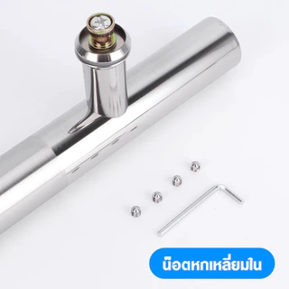 มือจับประตูสแตนเลส มือจับประตู สำหรับบาน กระจก ไม้ เหล็ก อลูมีเนียม มือจับประตูบ้าน มือจับประตูออฟฟิศ